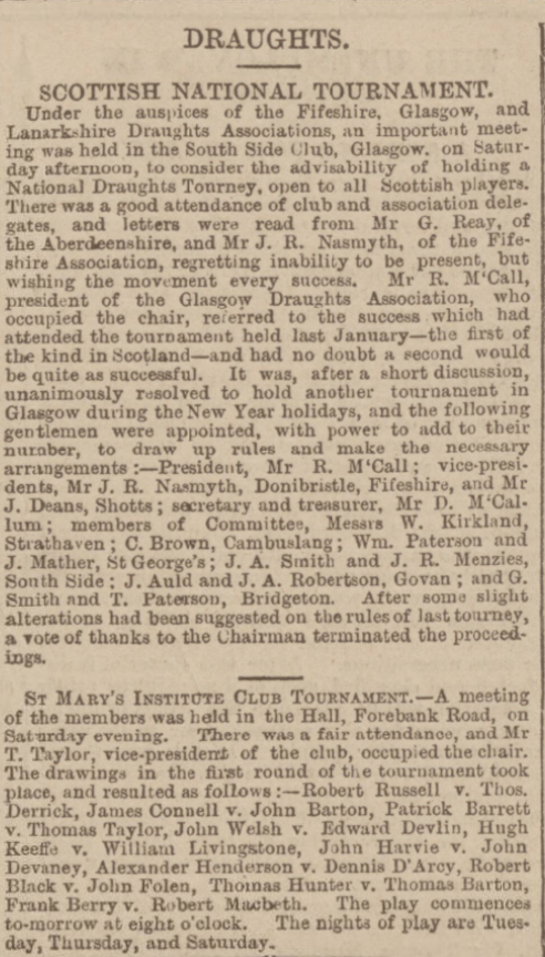 Dundee Courier - Monday 30 October 1893